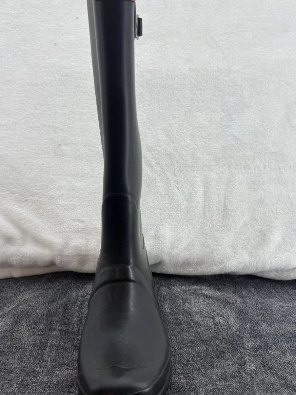 Women's Black Hunter Original Tall Rainboot Single Amputee Left Boot Only Size 9